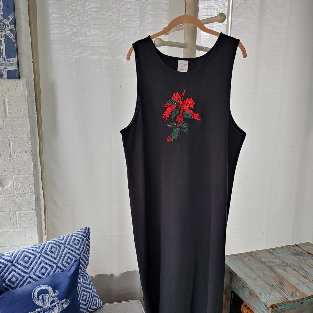 Westbound large black long Christmas dress